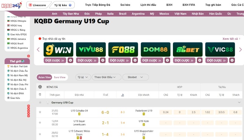 Germany U19 Cup: